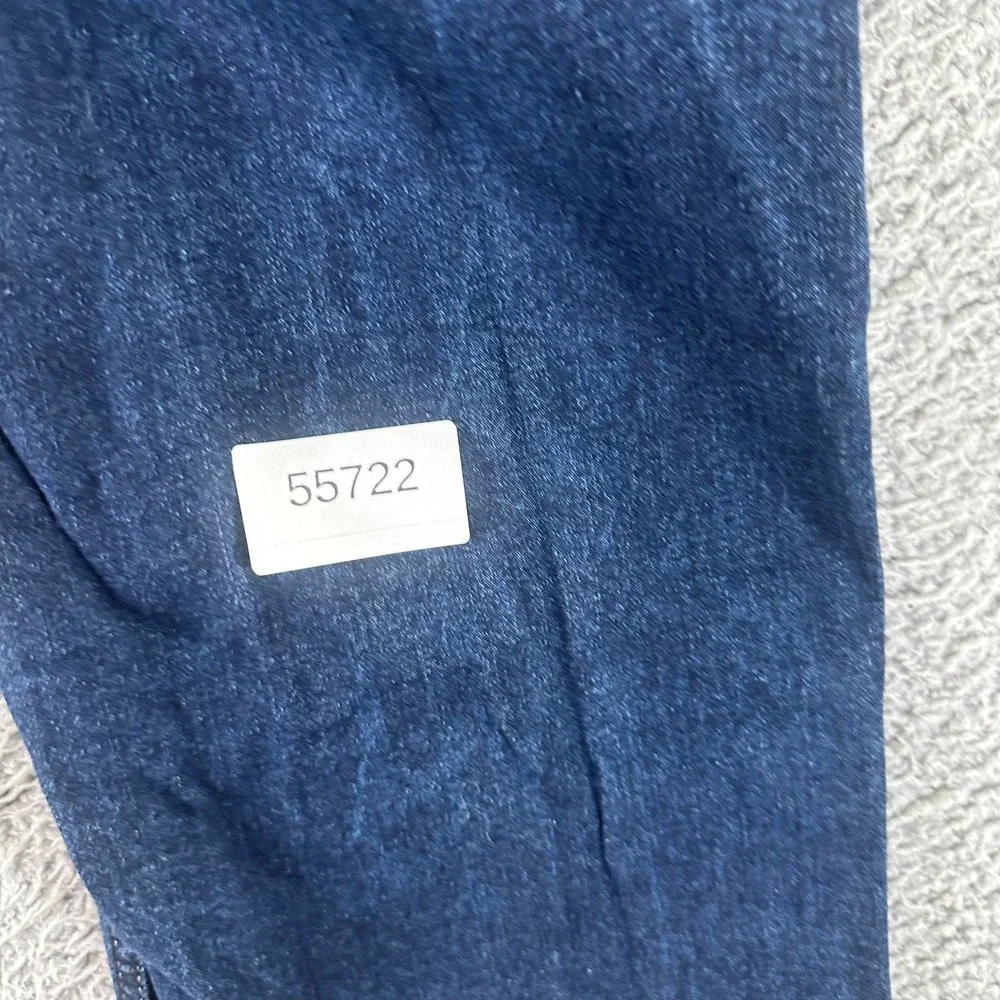 Signature by Levi's Jeans Mens 40x30 Blue Cotton Denim Straight Relaxed Stretch